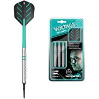 Target Darts Rob Cross Silver Voltage 18G Brass Soft Tip Darts Set Dardos- Plata- 18 g